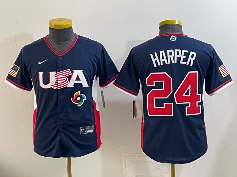 Youth 2026 MLB World Cup Nike Jersey0312025